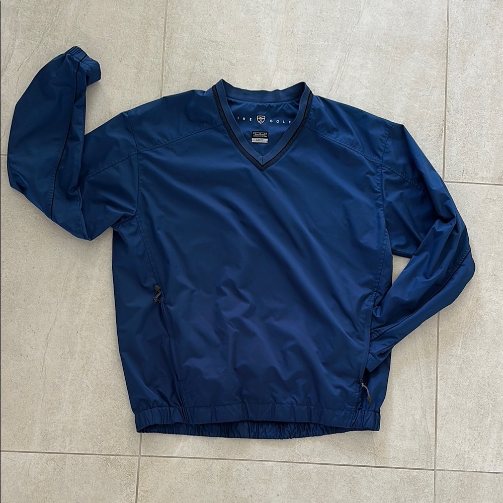Nike Golf Blue V-Neck Pullover